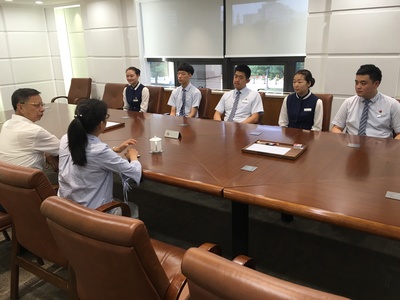 高职学院走访毕业生就业单位，赋能教育机构后勤管理服务