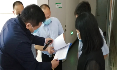 机关党委到后勤管理处党支部荷园项目党小组实地调研防控工作